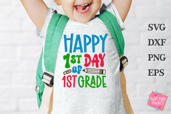 1st Grade Back to School Tshirt Svg