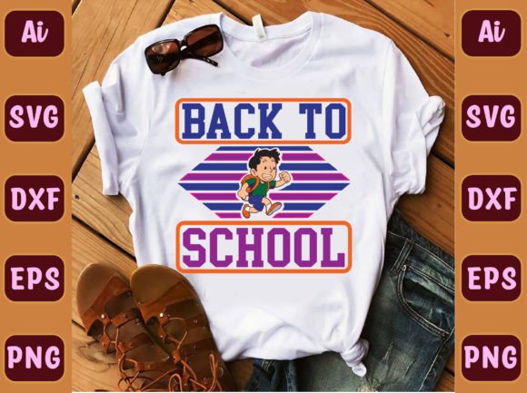 Back to School 21 Graphics for T-Shirt Designs