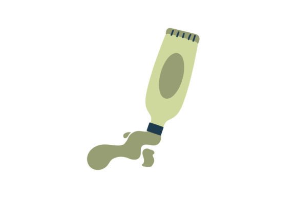 Back to School Colored Paint Icon Graphics and Icons