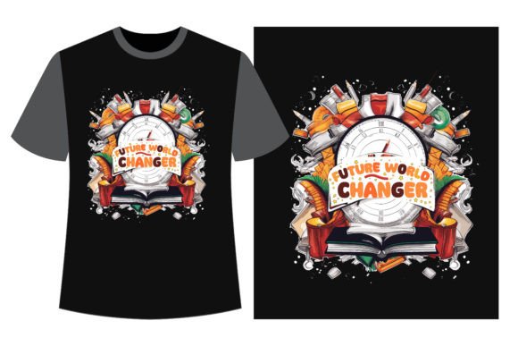 Future World Changer Back to School Graphics and T-Shirt Designs