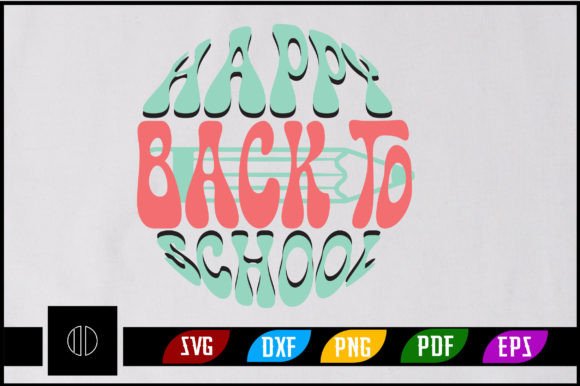 Happy Back to School Sublimation PNG
