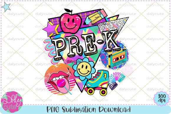 Pre-K Preschool Back to School Teacher Graphics