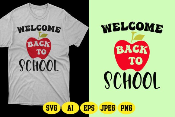 Welcome Back to School SVG Design 10