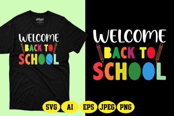Welcome Back to School SVG Design 2